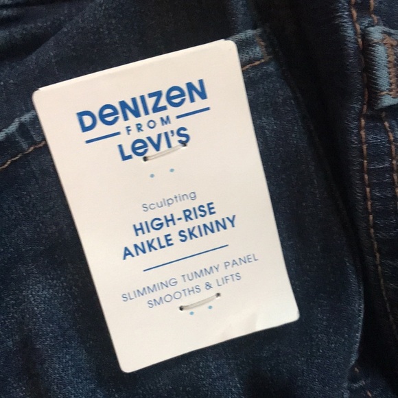 ๐ Plus Size Denizen High Rise Ankle Skinny Jeans Size 22W | NWT! - Picture 4 of 10